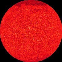 <p><em>The Sun seen in an ultraviolet emission line of neutral Helium, which is formed at temperatures around 20 000 Kelvin. The dark region at the polar cap - the coronal hole - is the source of the fast solar wind which blows off the Sun into the heliosphere.</em></p>