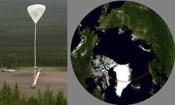 <p><em>The balloon-borne solar observatory Sunrise, launched from Kiruna in northern Sweden, observed during its second flight in the year 2013 the Sun for more than 5 days from a height of about 35km, before it landed by a parachute in northern Canada.</em></p>