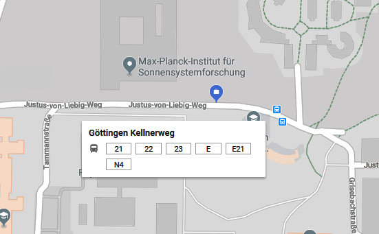 Bus stop Kellnerweg