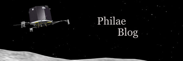 Philae Blog. Cometary science with the Rosetta mission.