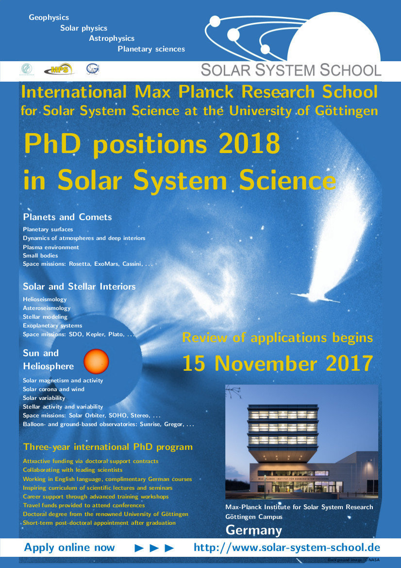 astrophysics phd programs europe