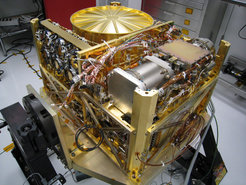 Das Instrument Sample Analysis at Mars (SAM) vor seinem Einbau auf den Rover.