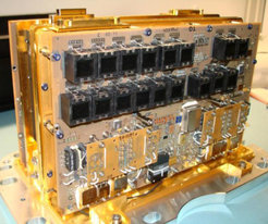 Geöffnete „Laser Electronics Unit“ (LEU).
