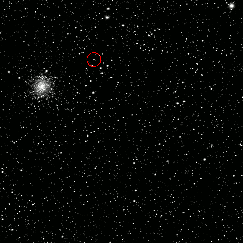 Between March 27th and May 4th, Rosetta approached comet 67P/Churyumov-Gerasimenko from a distance of around 5 million to 2 million kilometers. This sequence of images shows the comet’s movement against the background star field during this time. Rosetta (and the comet) are between 640 and 610 million km from the Sun. The comet is seen to develop a dust coma as the sequence progresses, with clear activity already visible in late-April. Exposure times are 720s for each image, taken with the OSIRIS/NAC through the Orange filter.