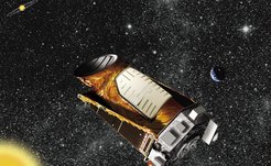 Artist's concept of the Kepler spacecraft. Image credit: NASA/Ames/JPL-Caltech.