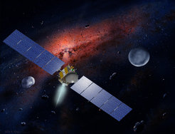 Die Raumsonde Dawn erreicht im Sommer dieses Jahres ihr erstes Ziel, den Asteroiden Vesta.