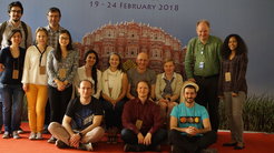 MPS scientists and students participating in the Symposium of the International Astronomical Union in Jaipur (India).