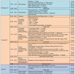 Meeting program