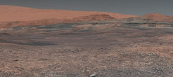 Landschaft auf dem Mars