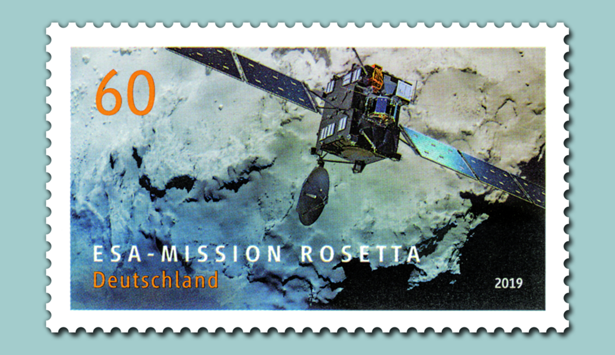 Rosetta-Briefmarke erschienen