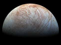 Europa ist der viertgrößte Mond des Jupiters.