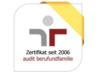 Zertifikat seit 2006 audit berufundfamilie