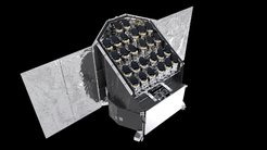 Rendering of the PLATO spacecraft and telescopes (courtesy of OHB).
